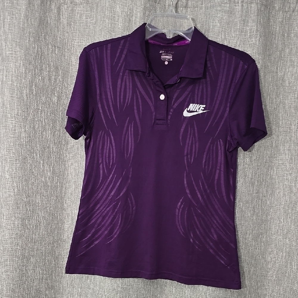 Nike Purple Polo Shirt